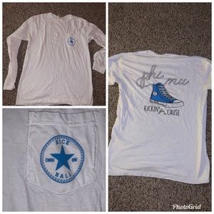 Phi Mu kickball shirt